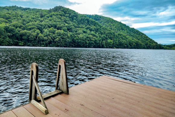 Lake Logan in Haywood County. Garret K. Woodward photo