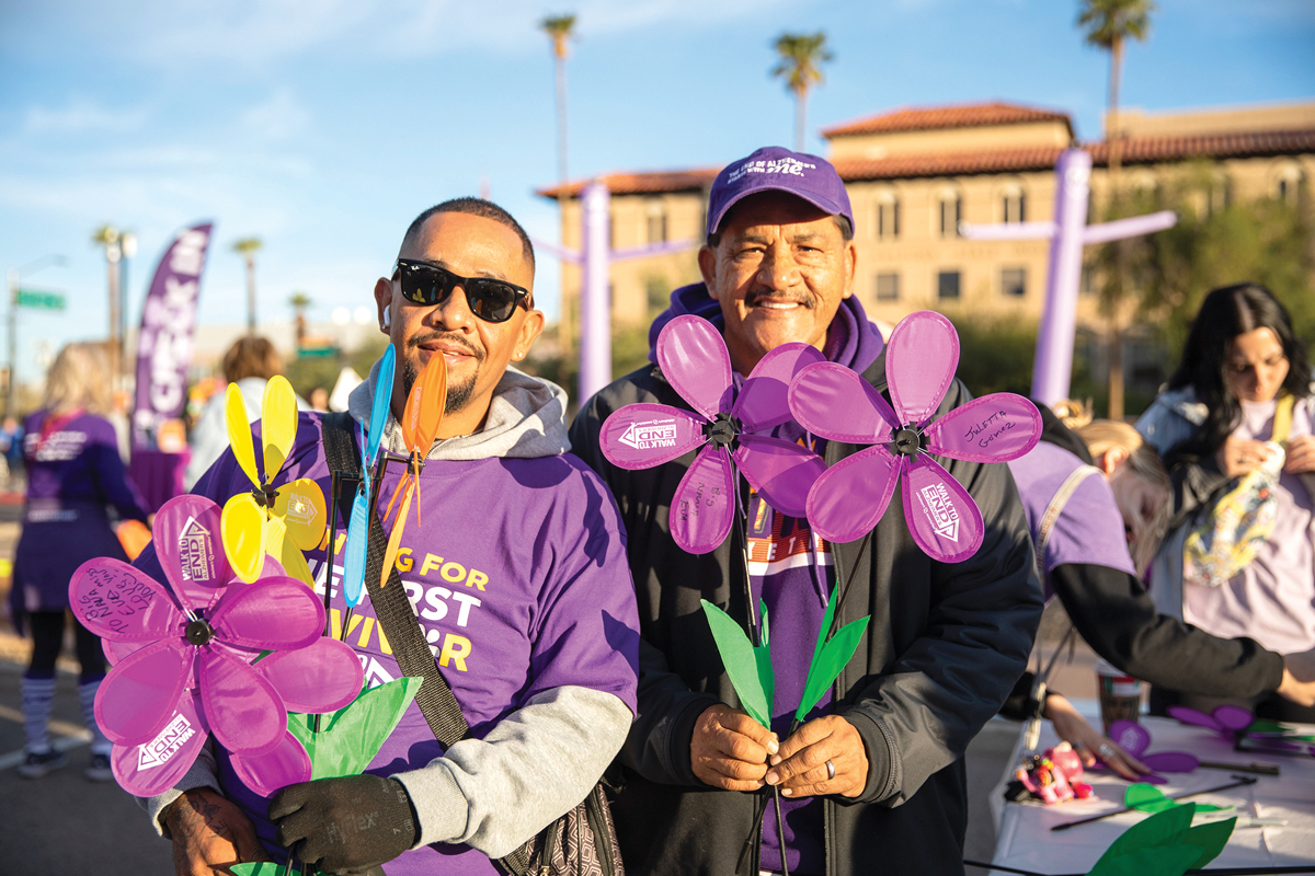 The Walk to End Alzheimer’s won’t be held until October, but participants are encouraged to register ahead of time. Donated photo