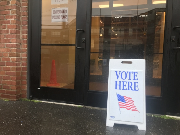 The Beaverdam-1 precinct in Canton has already seen strong turnout, percentage-wise. 