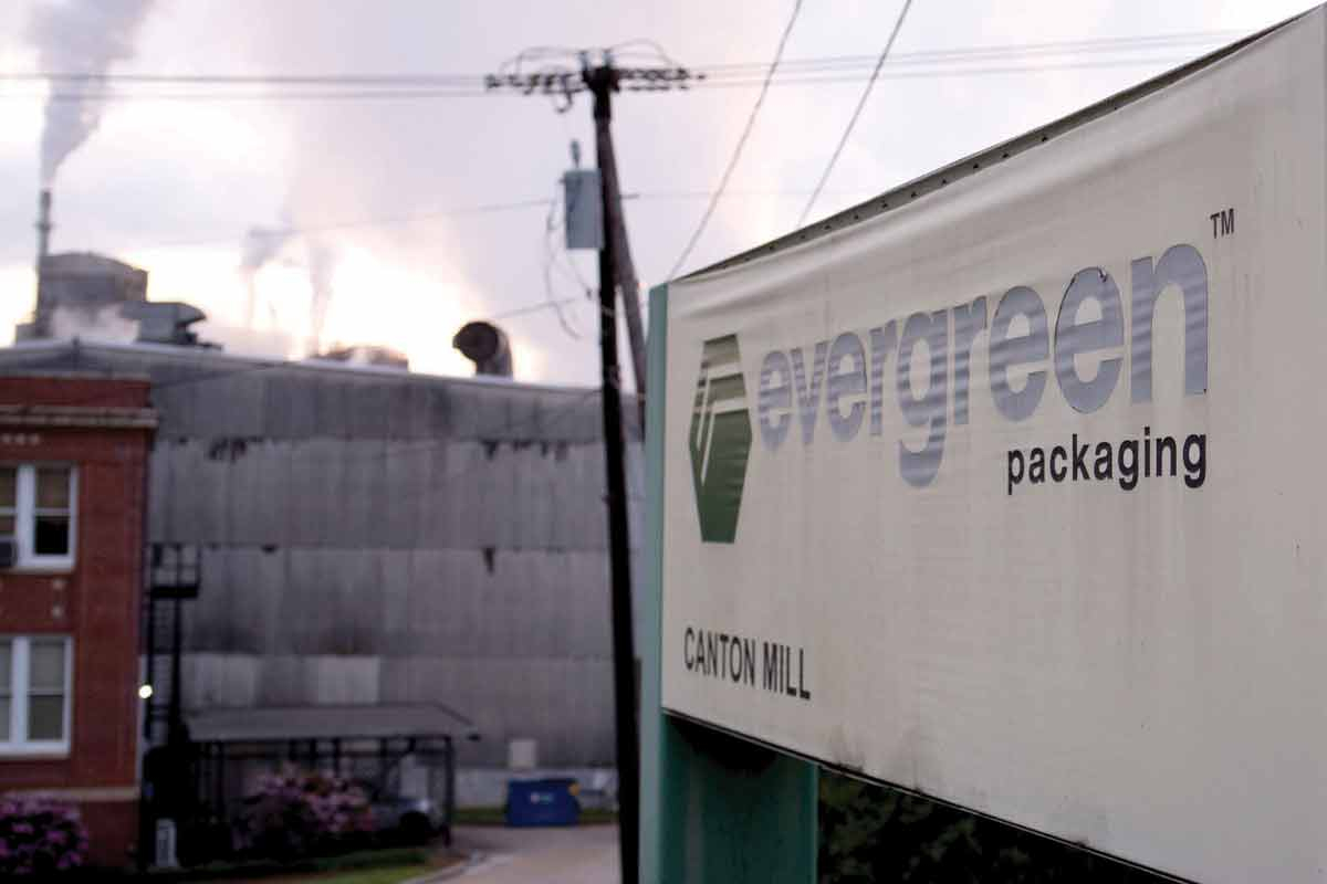 The Pactiv Evergreen paper mill received two air quality violations in recent months.