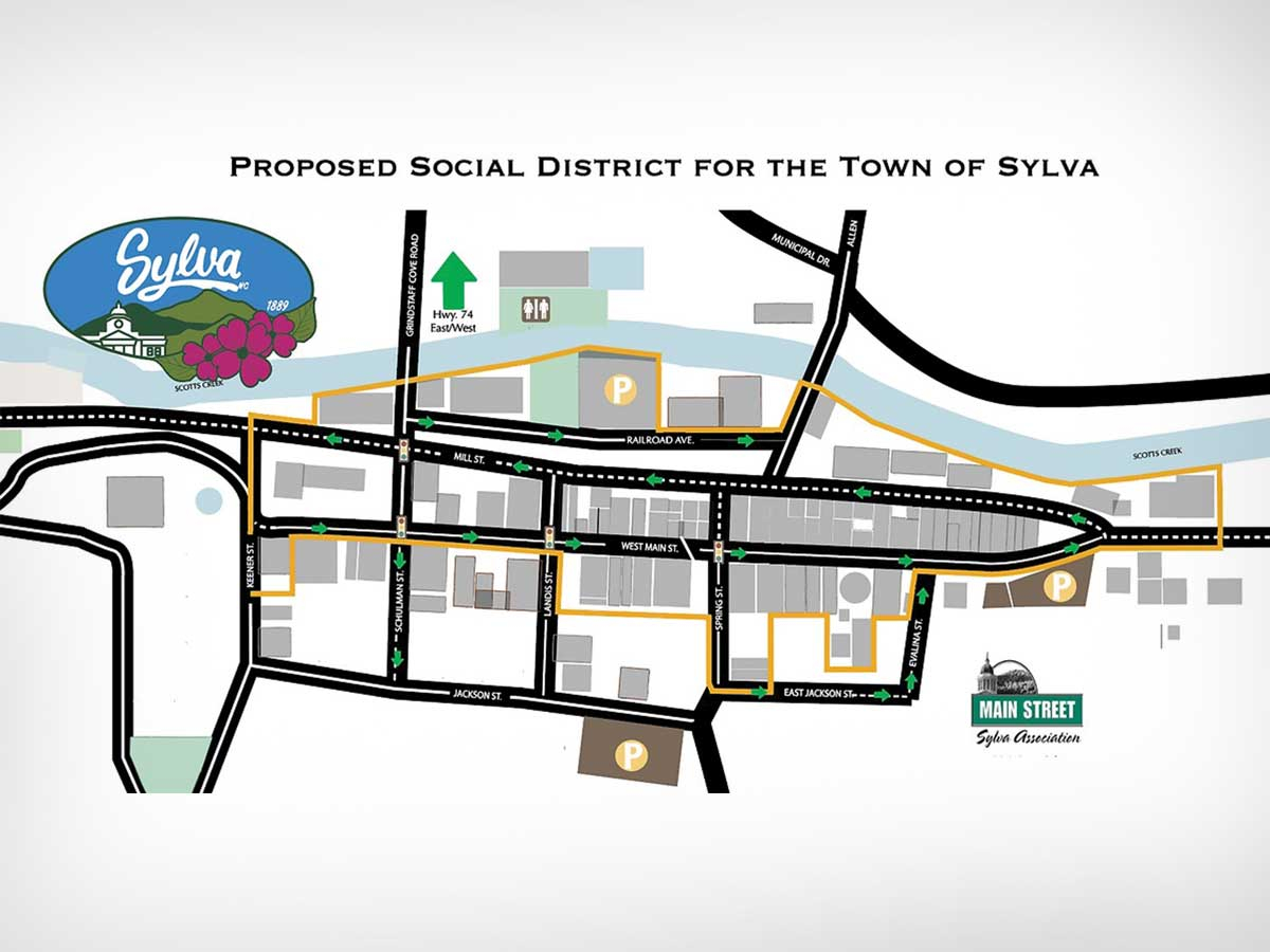 Sylva extends social district hours