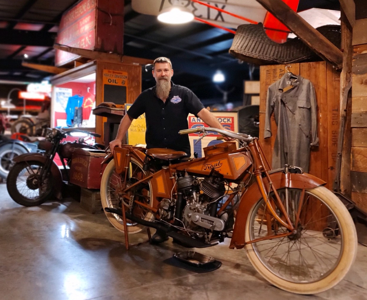 Matt Walksler is the curator of Dale&#039;s Wheels Through Time.