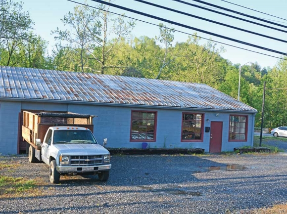 Formerly home to the Palaestra Combat Sports Club, this building in downtown Sylva will soon hold an outpost of Bryson City’s Nantahala Brewing Company. Holly Kays photo