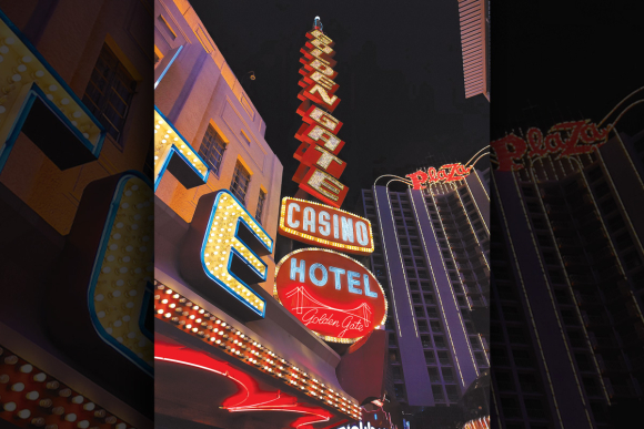 Fremont Street in Las Vegas is known as &#039;Glitter Gulch.&quot;