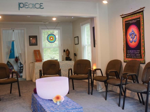 Mark Stein (pictured) and Randy Doster see themselves as facilitators and stewards of The Meditation Center. Holly Kays photo