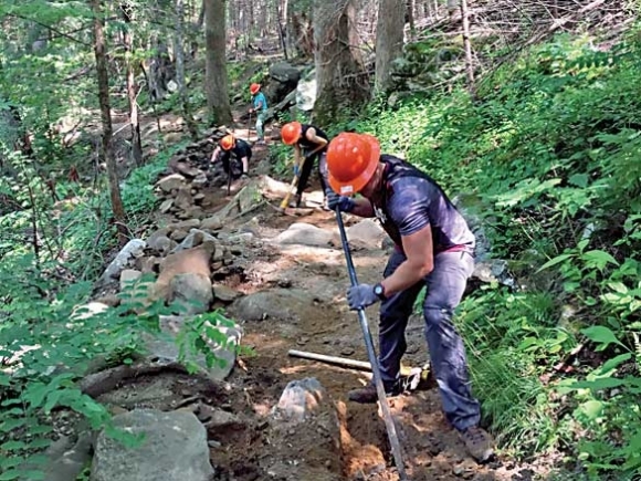 Help rebuild a Smokies trail