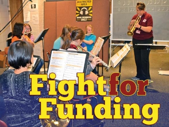 Swain fights to change school funding formula