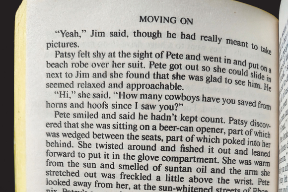 'Moving On' is a Larry McMurtry novel. Garret K. Woodward photo