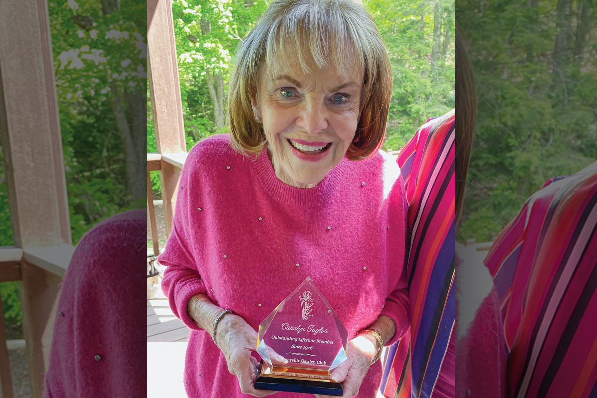 Carolyn Taylor was given a Lifetime Member Award. Donated photo