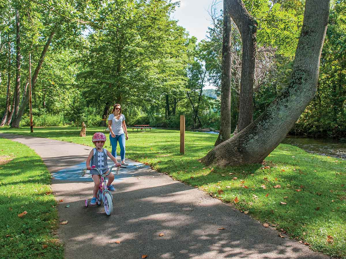 Increasingly, residents are demanding greenways as recreational options. File photo