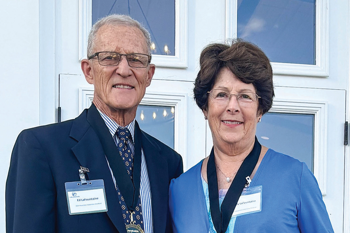 Judy and Ed LaFountaine have a deep connection to Lake Junaluska. Donated photo