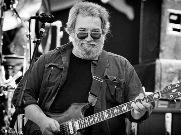 Jerry Garcia of The Grateful Dead (photo credit: Jay Blakesberg)