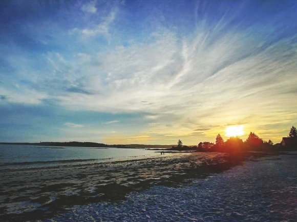 Pemaquid Beach, Maine. Garret K. Woodward photo