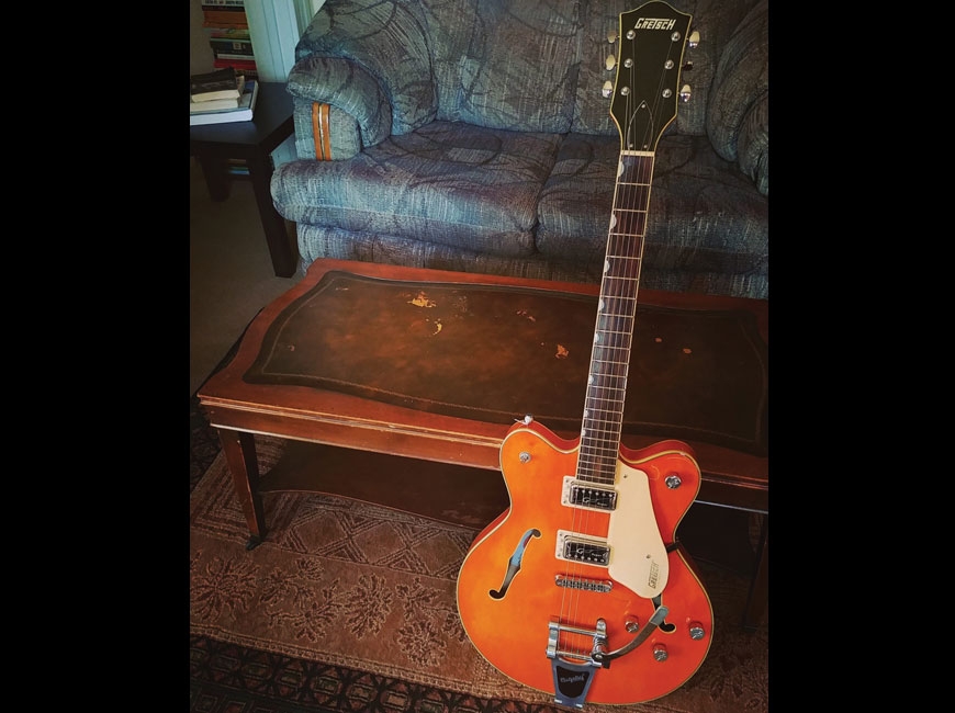 The beloved Gretsch Electromatic.