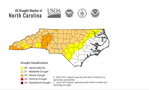 This most recent drought map was updated Oct. 17, and a new one will be released Oct. 24. 
