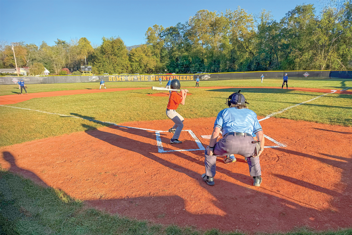 Action has finally returned to the diamond at the little league field behind the Waynesville Elks Lodge. 