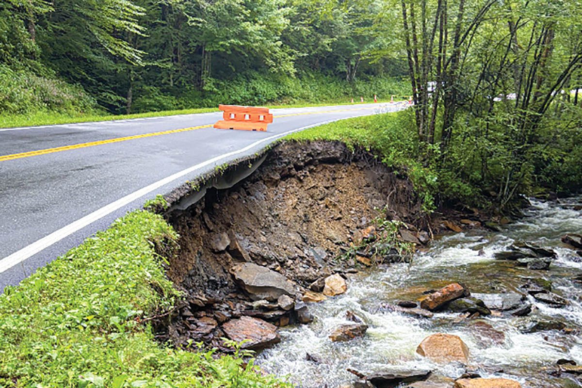Crews work toward expedited repair of Newfound Gap Road