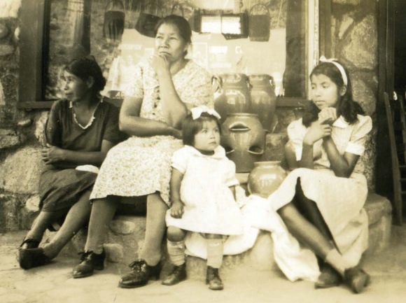 ‘Mothers and Daughters,’ photograph in the collection of Andy Lett.