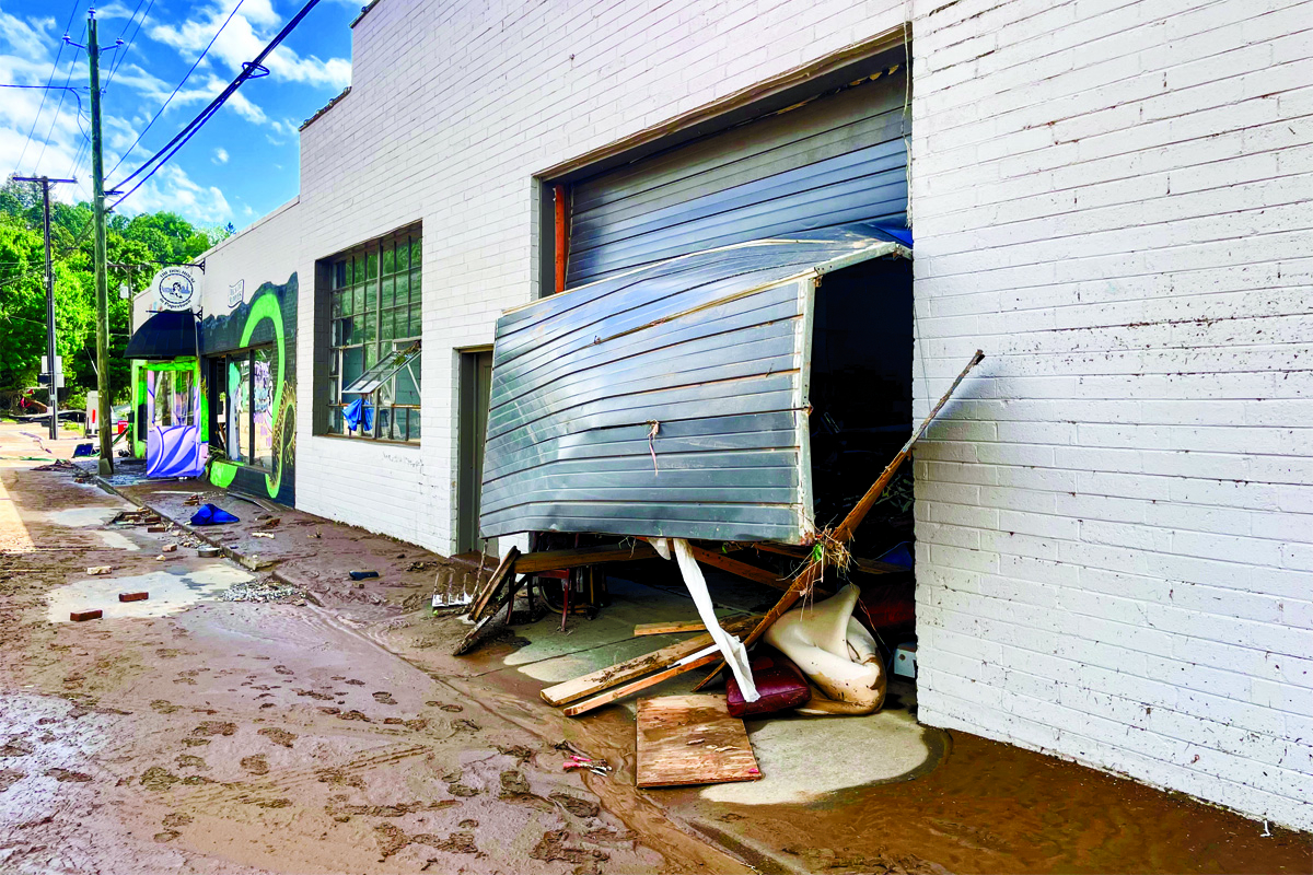 The county has delayed the property revaluations for a couple of years due in part to property damage caused by Hurricane Helene. Cory Vaillancourt photo