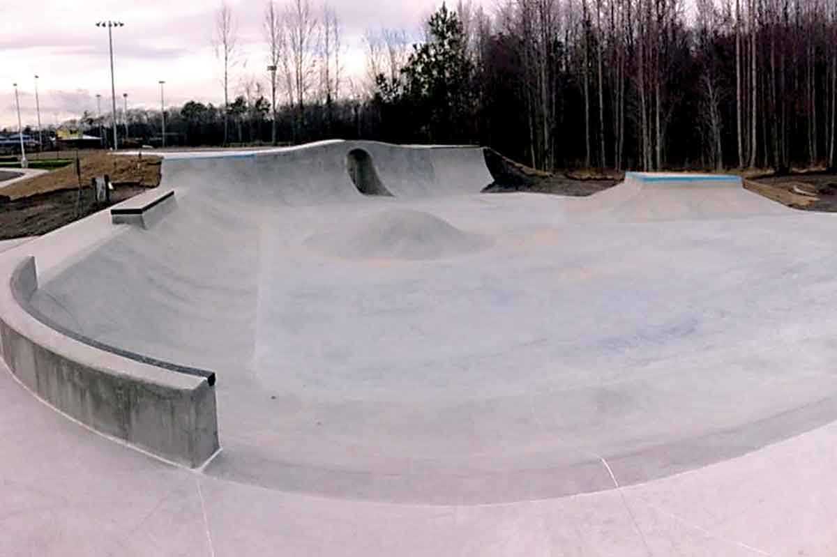 The start date for Franklin’s skatepark is on the horizon, and now it’s guaranteed to be fully funded. Donated photo