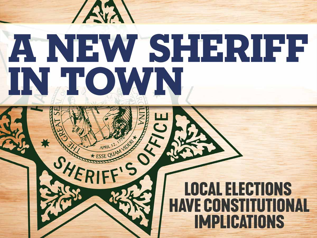 Sheriffs in Western North Carolina face challenges, change