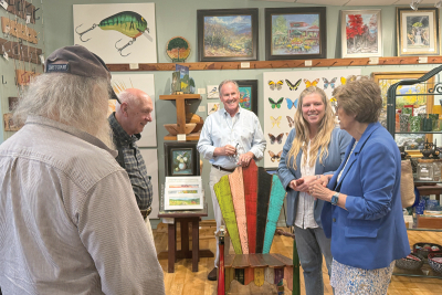 NC Secretary of State visits Haywood to talk business