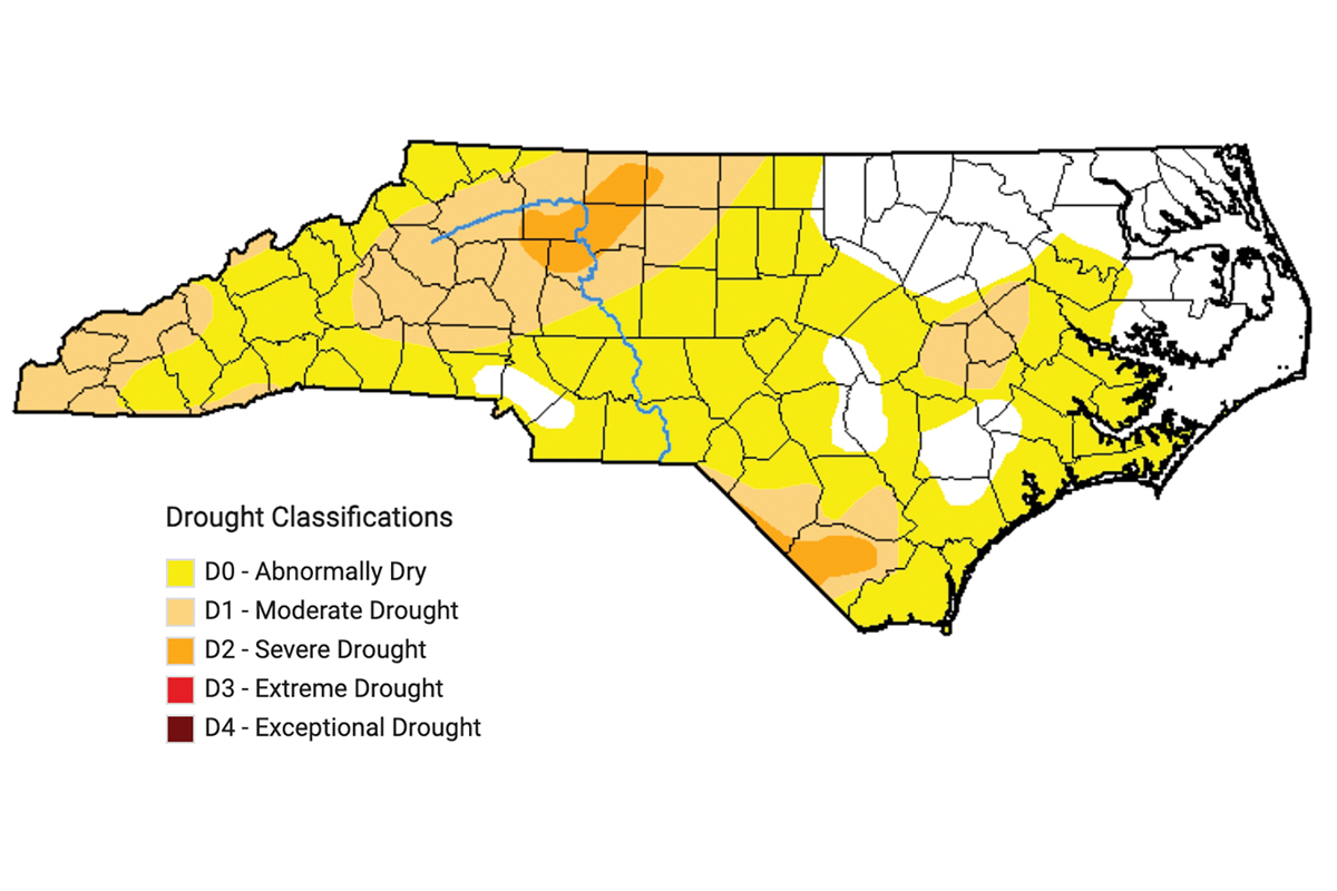 Much of the drought has abated across the state, including Western North Carolina. From ncdrought.org