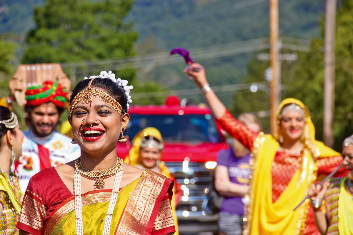 Dancers from countries around the world came to Waynesville as part of Folkmoot.