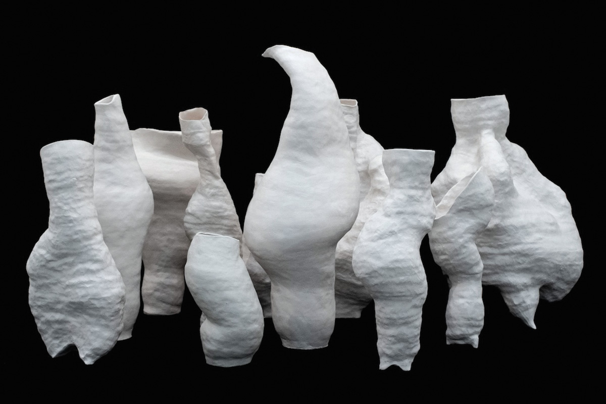 &#039;Stress Response&#039; is a porcelain work by Joshua Masters. Donated photo