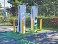 Electric Vehicle Charging Station Now Operational at Town Hall