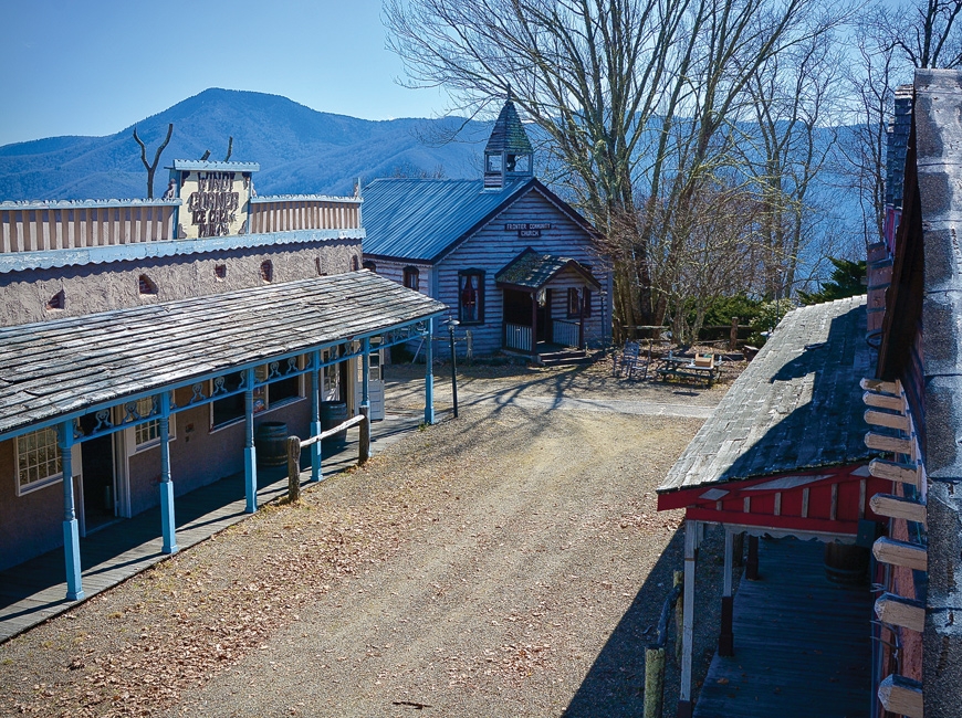 Although weathered, Ghost Town’s main street still retains much of its character. Cory Vaillancourt photo