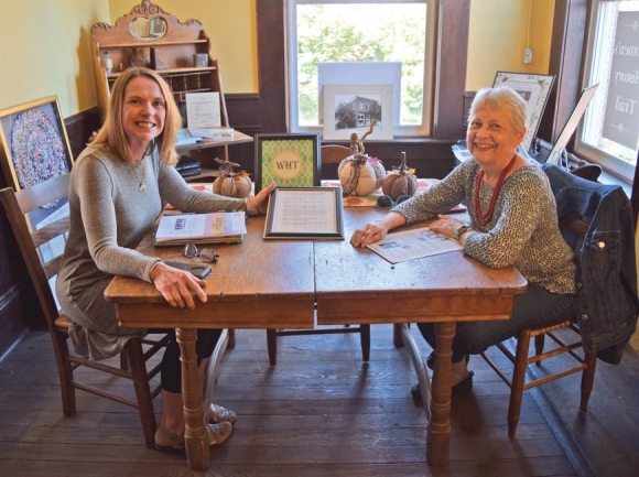 Mary Polaski (left) and Barbara McRae serve as co-chairs for the Women’s History Trail leadership team in Macon County. Jessi Stone photo