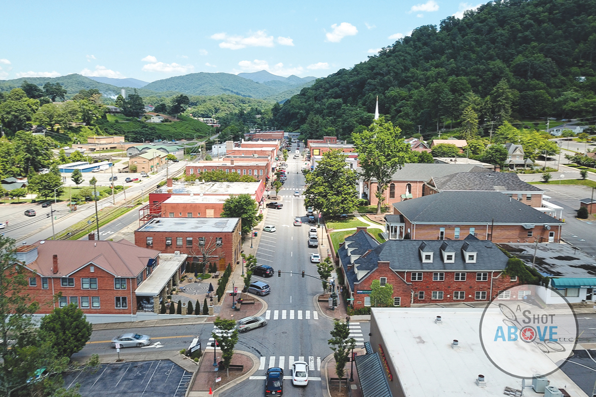 Downtown Sylva. Allen Newland photo