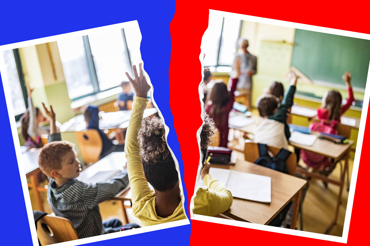 Stand against partisanship in schools