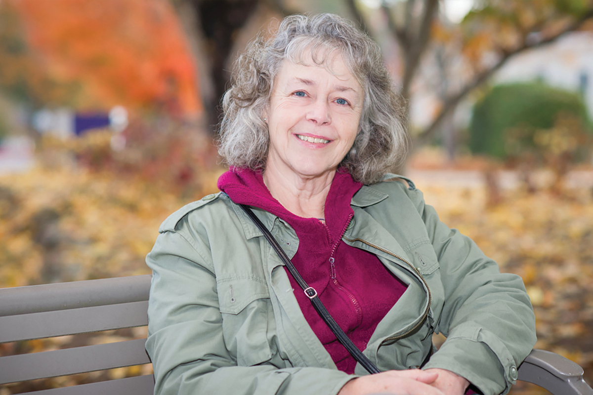 Beverly Collins is a professor emeritus  at Western Carolina University and the  school’s resident leaf expert. WCU photo