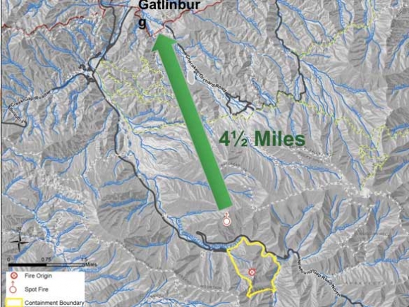 Park works to assess post-fire situation