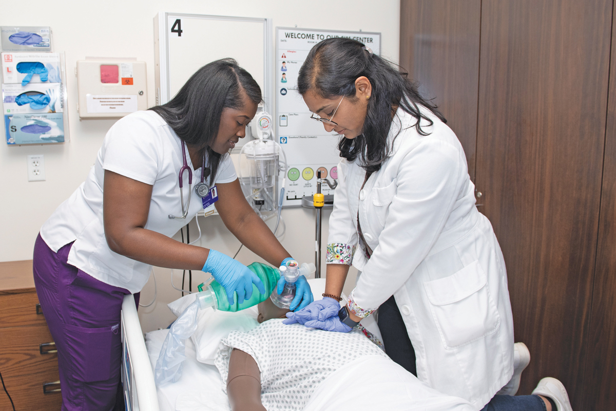 Western Carolina University students in the School of Nursing are benefiting from the newly established Conway Scholars program. Donated photo