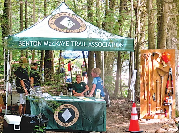  Benton MacKaye Trail Association kiosk. Don Hendershot photo