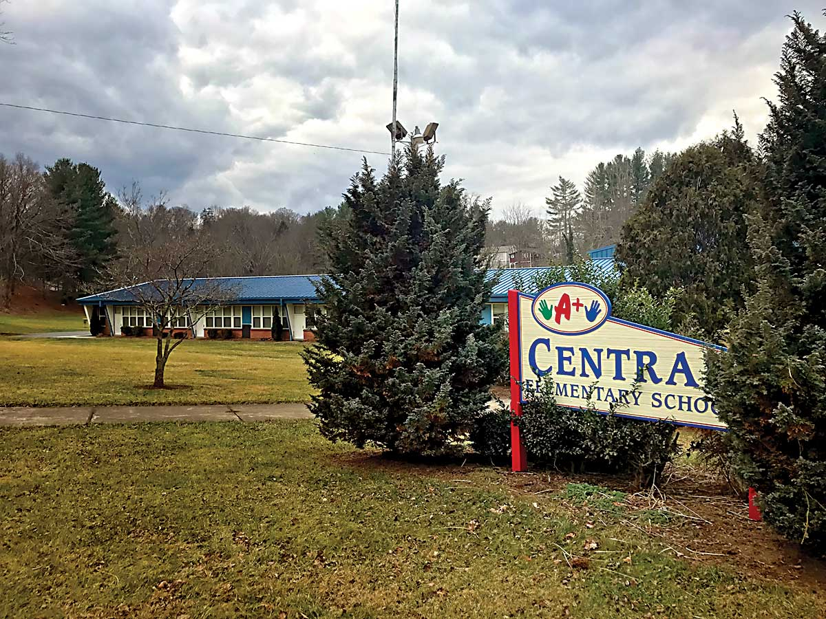 Temporary home for Central Haywood High School  