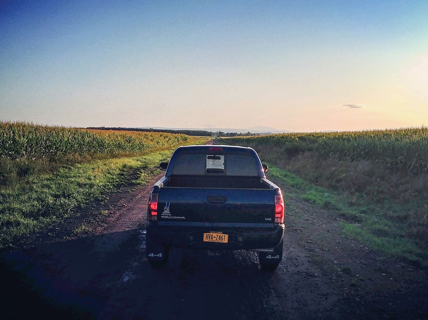 The old Tacoma in the North Country.