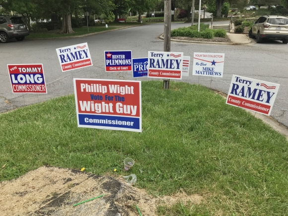 Mid-day voter totals in Haywood typical