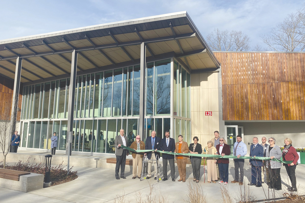 The new health sciences building is responsible for increased opportunities, and costs, at Haywood Community College. 