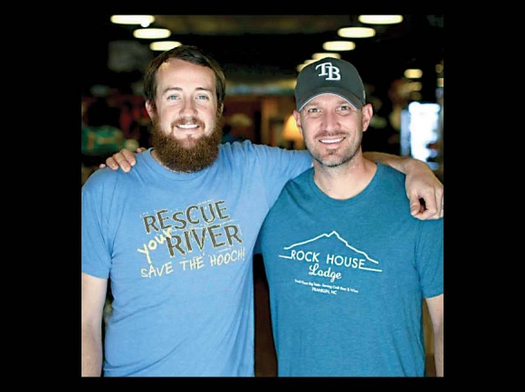 Cory McCall (left) and Rob Gasbarro. Donated photo