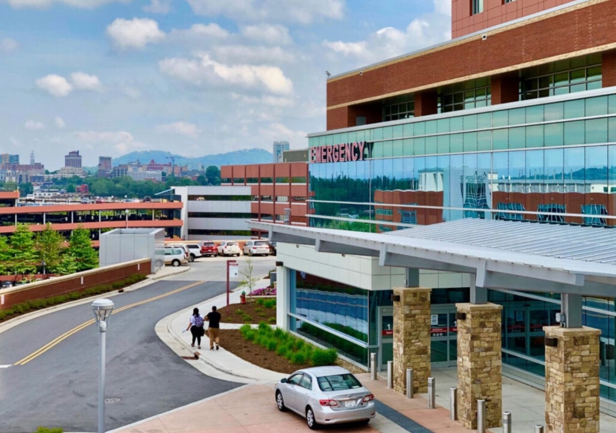 Mission Hospital Emergency Department in Asheville // Peter H. Lewis photo