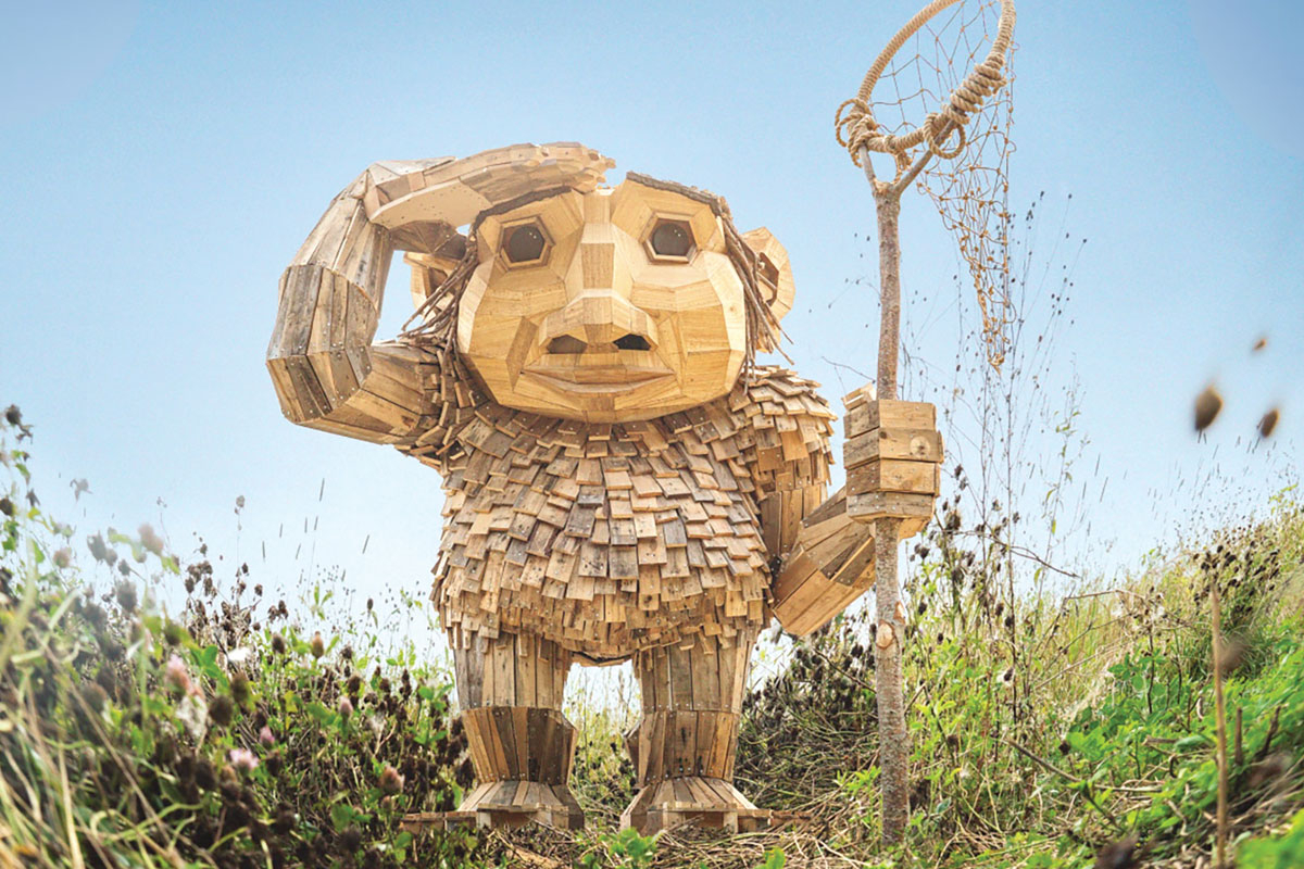 North Carolina Arboretum unveils new “Trolls: a Field Study” exhibit