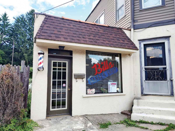 Bill’s Barber Shop in Johnson City. (photo: Garret K. Woodward)