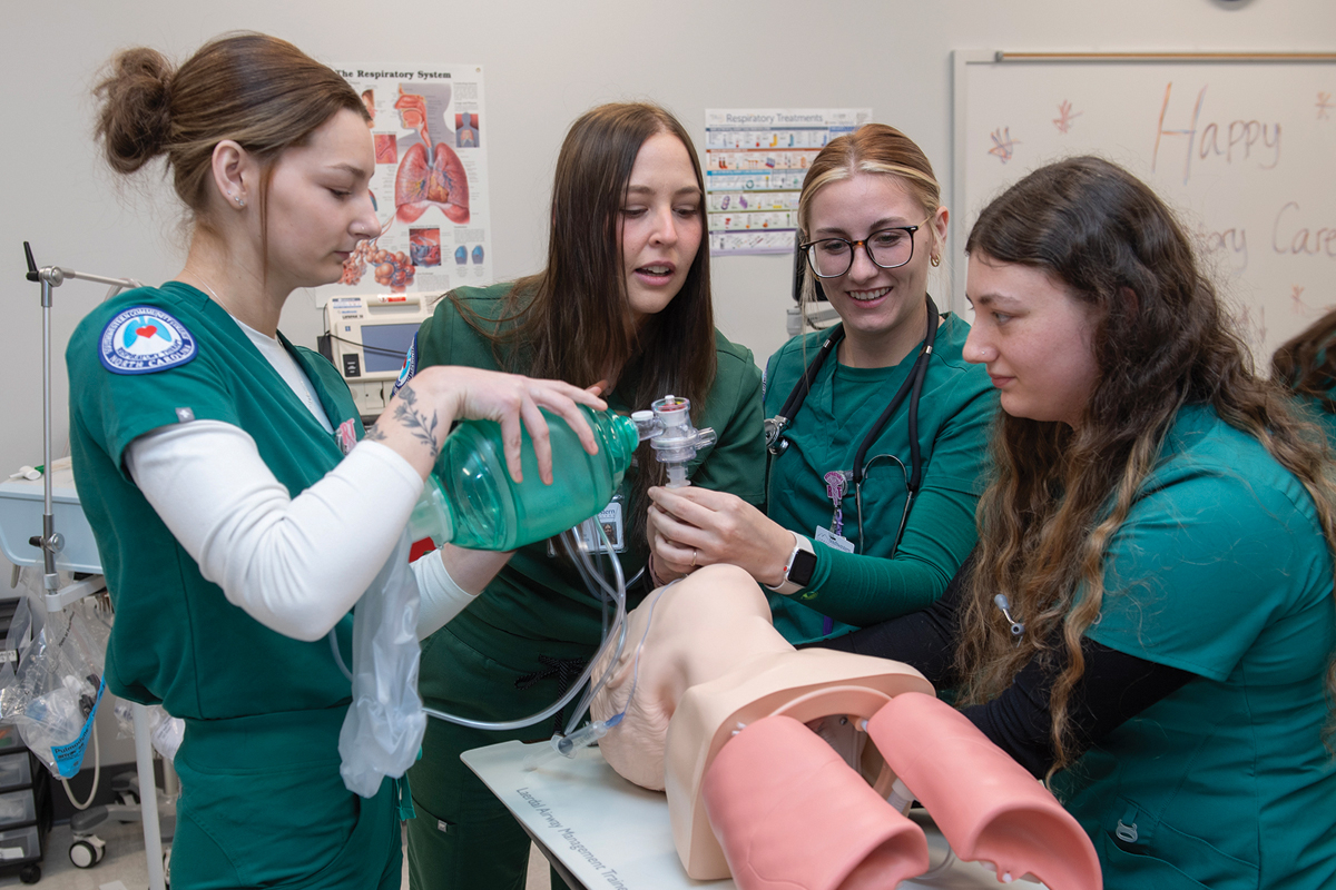 Dental Assisting and Respiratory Therapy are among SCC’s 17 healthcare programs included in Project SHIFT. 