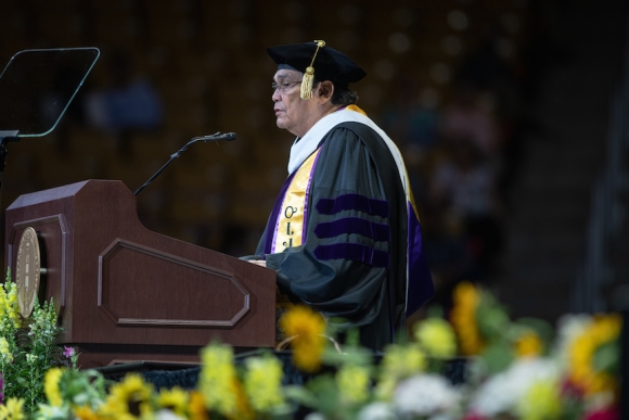 Cherokee scholar awarded honorary WCU doctorate