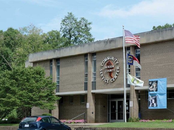 Renovations are overdue at the Community Services Building in Sylva, constructed in the 1960s. Holly Kays photo