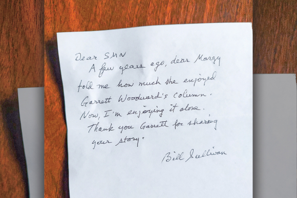 The letter sent by Bill last week. 